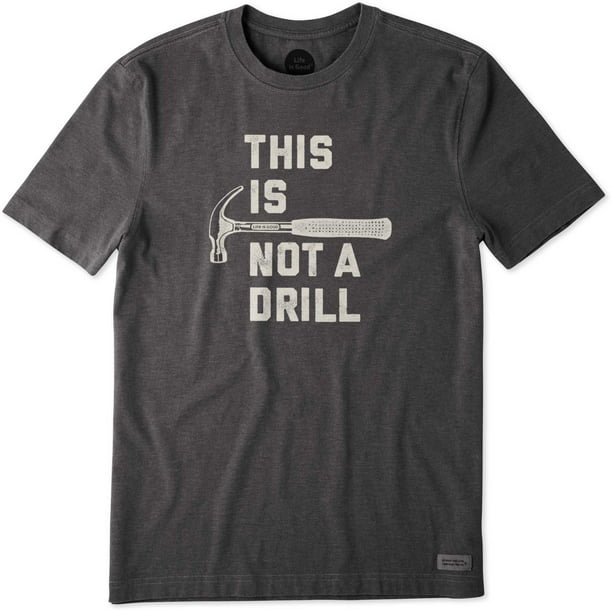 Not a Drill Printed Tee Shirts in Men's Big and Tall and Regular Sizes 
